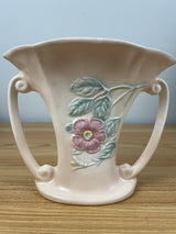 Hull Pottery 1940's VASE Dogwood Suspended 6.5" Flower Blossom Matte 513 Vintage