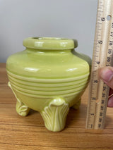 Stanford Sebring Vintage Ceramic Green Planter Vase Mid Century Modern