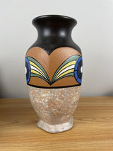 Antoine Dubois Mons Pottery Art Studio 11.5" Art Deco Vase Belgium Very Large