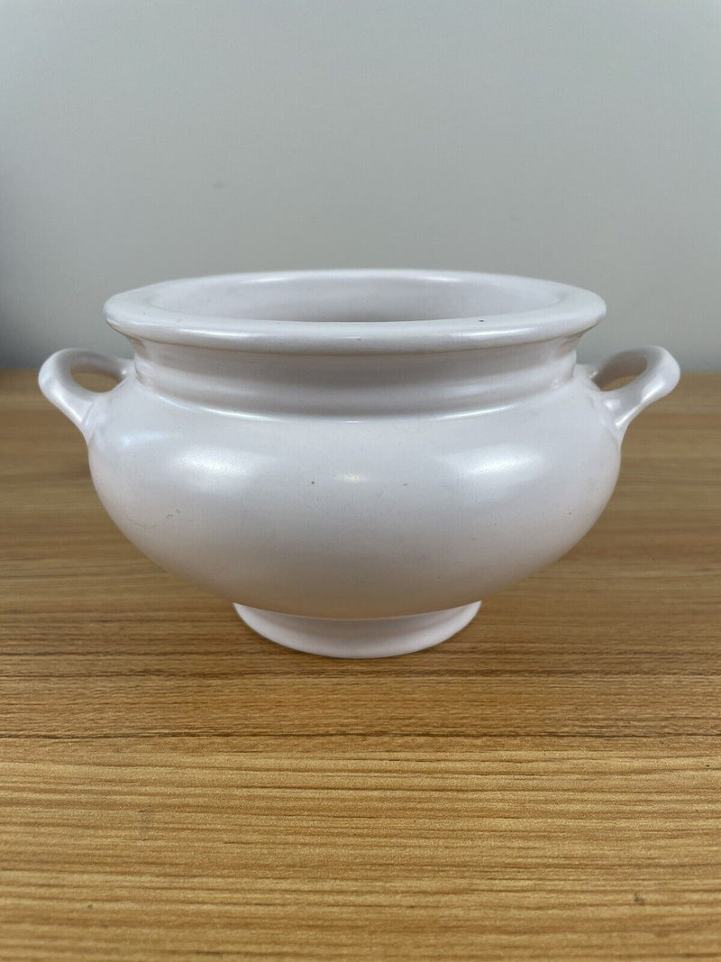 Roseville Solid Colors Ivory Matte White 1917 Pottery Jardiniere Planter 550-4