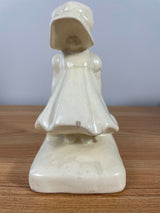 Sunbonnet Sue Figural Girl Bookend Cowan Pottery # 521 Art Deco Vintage 1929