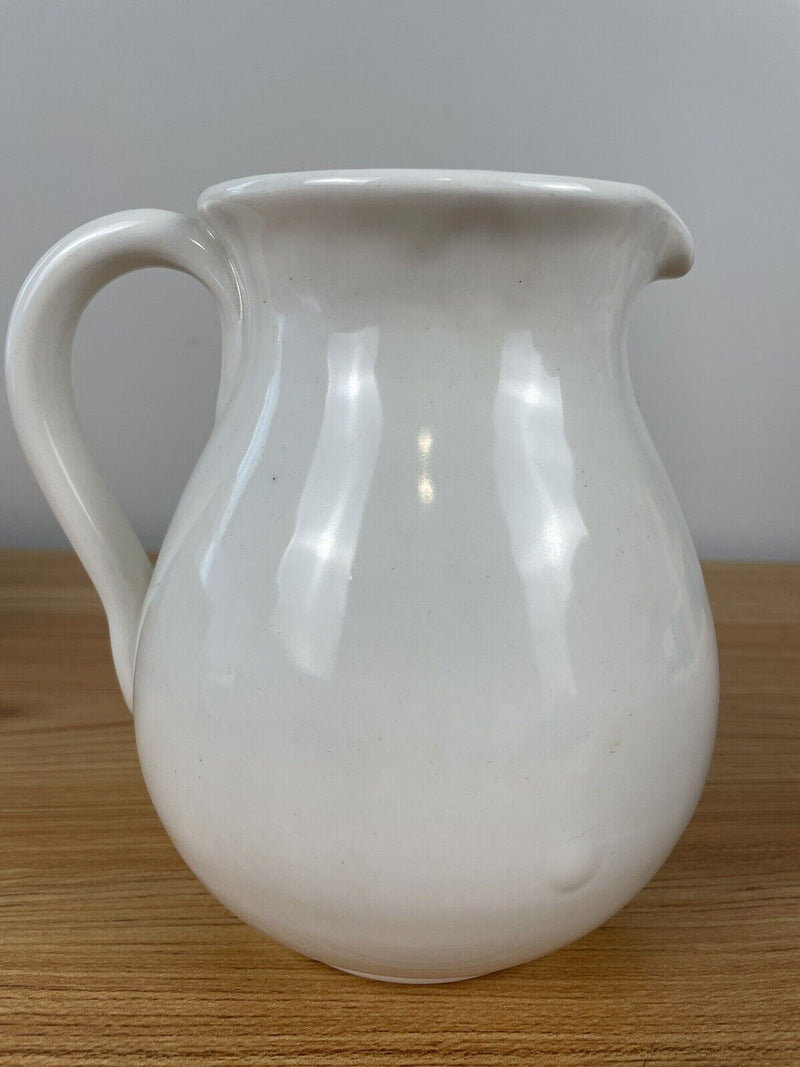 Beth Mueller 2002 Ceramic Pottery Pitcher / Vase 6.5" Tall - Visitors