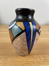 Antoine Dubois Mons Pottery Art Studio 4" Tall Art Deco CABINET Vase Belgium