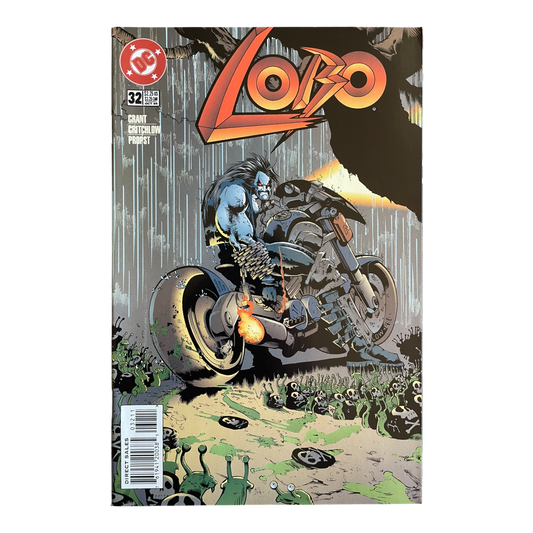 Lobo #32 DC | Motorcycle in the Rain Cover October 1998