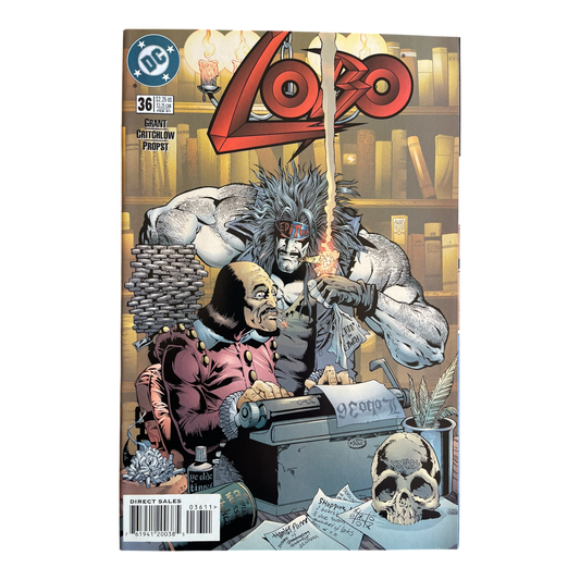 Lobo #36 William Shakespeare Cover February 1997 DC