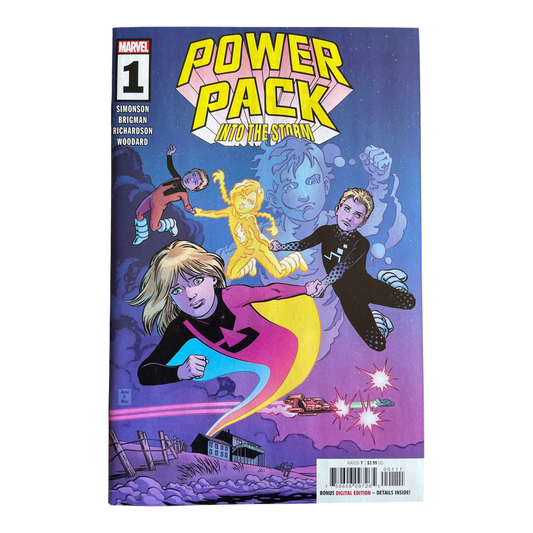 POWER PACK INTO THE STORM #1 CVR A MARVEL COMICS