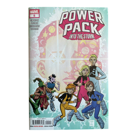 Power Pack: Into the Storm #5 Marvel | Last Issue