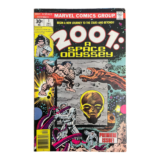 2001: A SPACE ODYSSEY #1 (Marvel Comics, Premiere Issue DEC 1976) JACK KIRBY art
