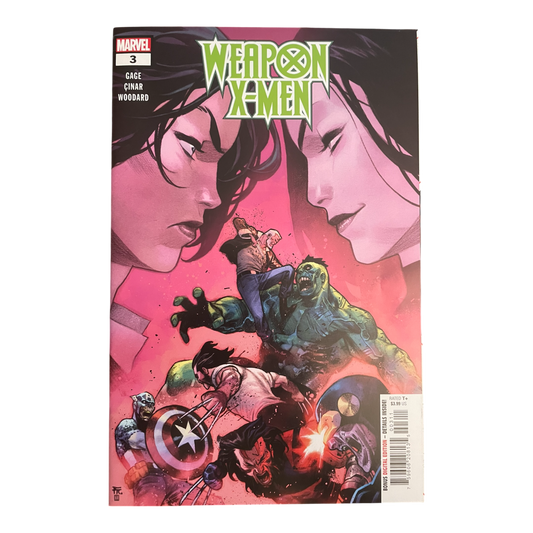 Weapon X-Men #3 Main Cover (2024 Marvel Comics)