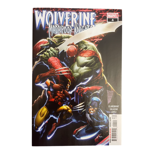 Wolverine Madripoor Knights #4 Marvel Comics Cover A 2024