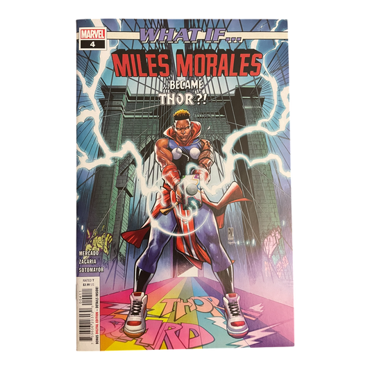 WHAT IF MILES MORALES BECAME THOR 4 NM 1ST PRINT MARVEL COMICS 2022
