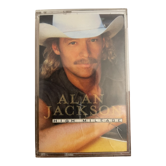 High Mileage by Alan Jackson Country Music Cassette