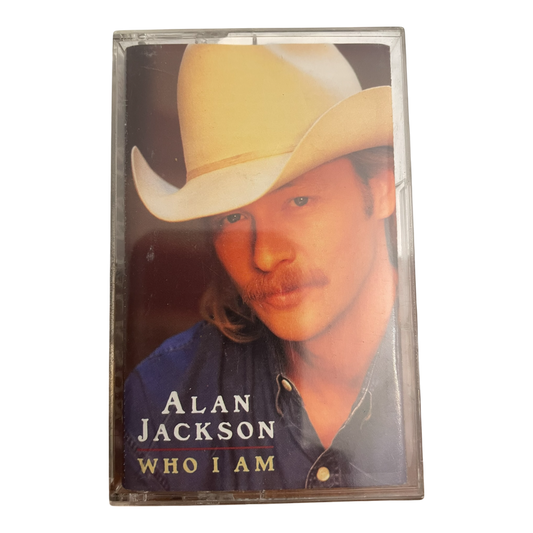 Alan Jackson Who I Am Artista Records 1994 Cassette Tape Gone Country