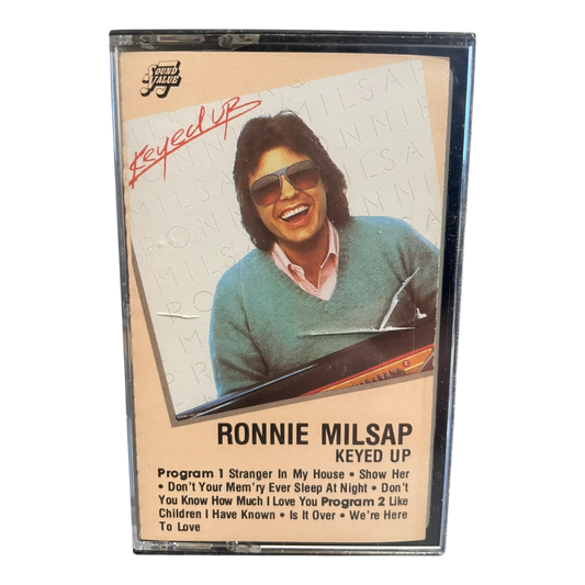 RONNIE MILSAP - KEYED UP (Cassette, 1983, RCA)