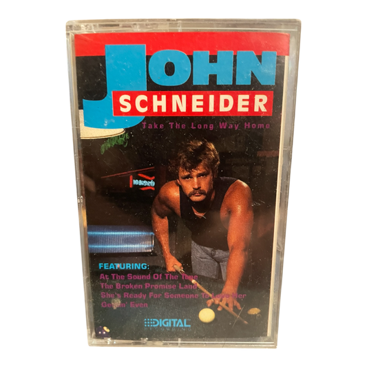 Take the Long Way Home by John Schneider (Country) (Cassette)