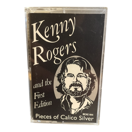 KENNY ROGERS AND THE FIRST EDITION PIECES OF CALICO SILVER CASSETTE TAPE