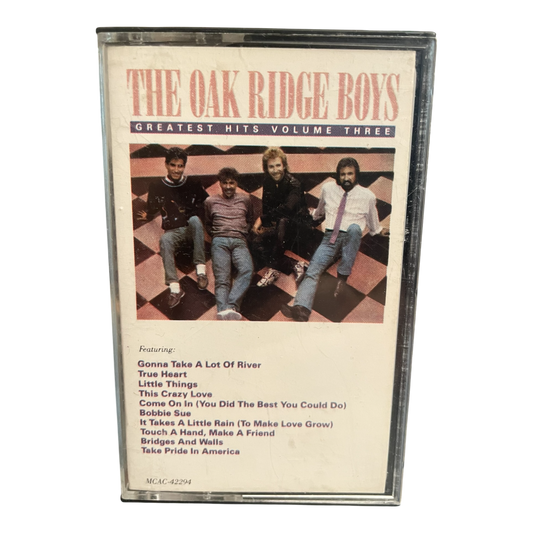 THE OAK RIDGE BOYS - GREATEST HITS VOL 3 (Cassette, 1989, MCA)
