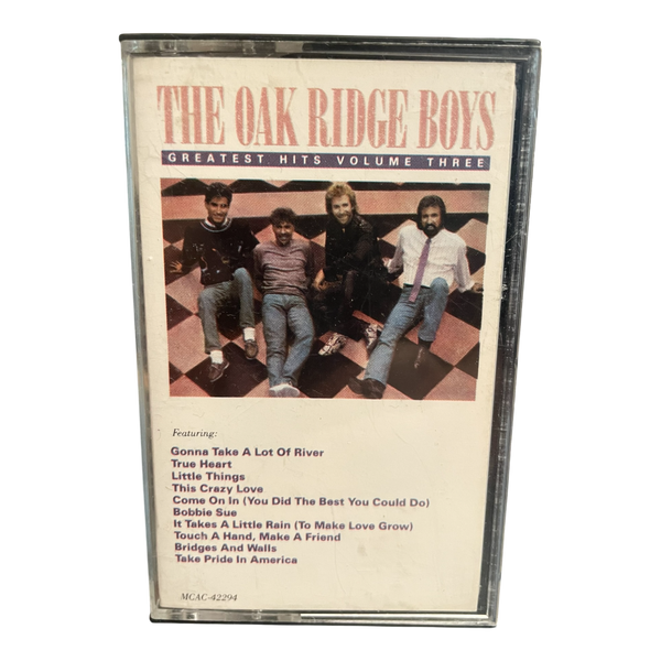THE OAK RIDGE BOYS - GREATEST HITS VOL 3 (Cassette, 1989, MCA)