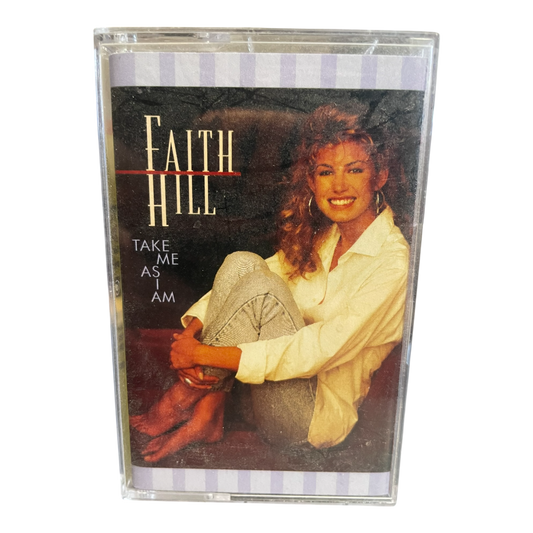 Faith Hill "Take Me As I Am" Cassette Tape