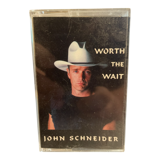 John Schneider Worth The Wait Cassette