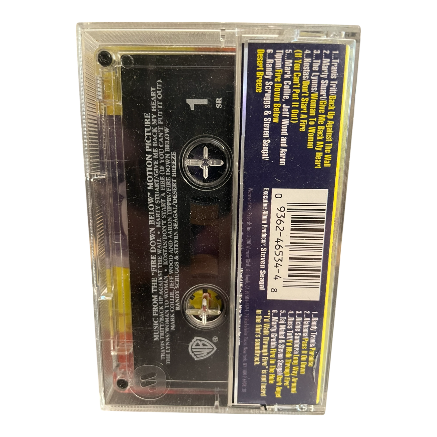 Steven Seagal Fire Down Below Movie Soundtrack It's So Hot It's Sizzling Cassette