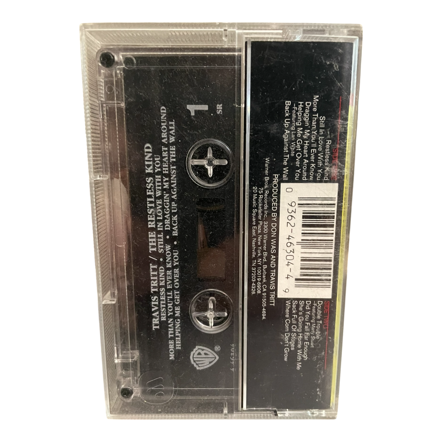 The Restless Kind by Travis Tritt (Cassette, Aug-1996, Warner Bros.)