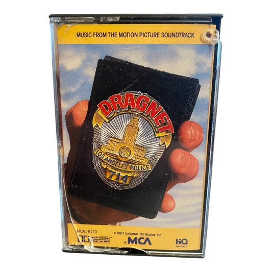 Dragnet ORIGINAL MOTION PICTURE Soundtrack MCA MCAC-6210 Audio Cassette Tape