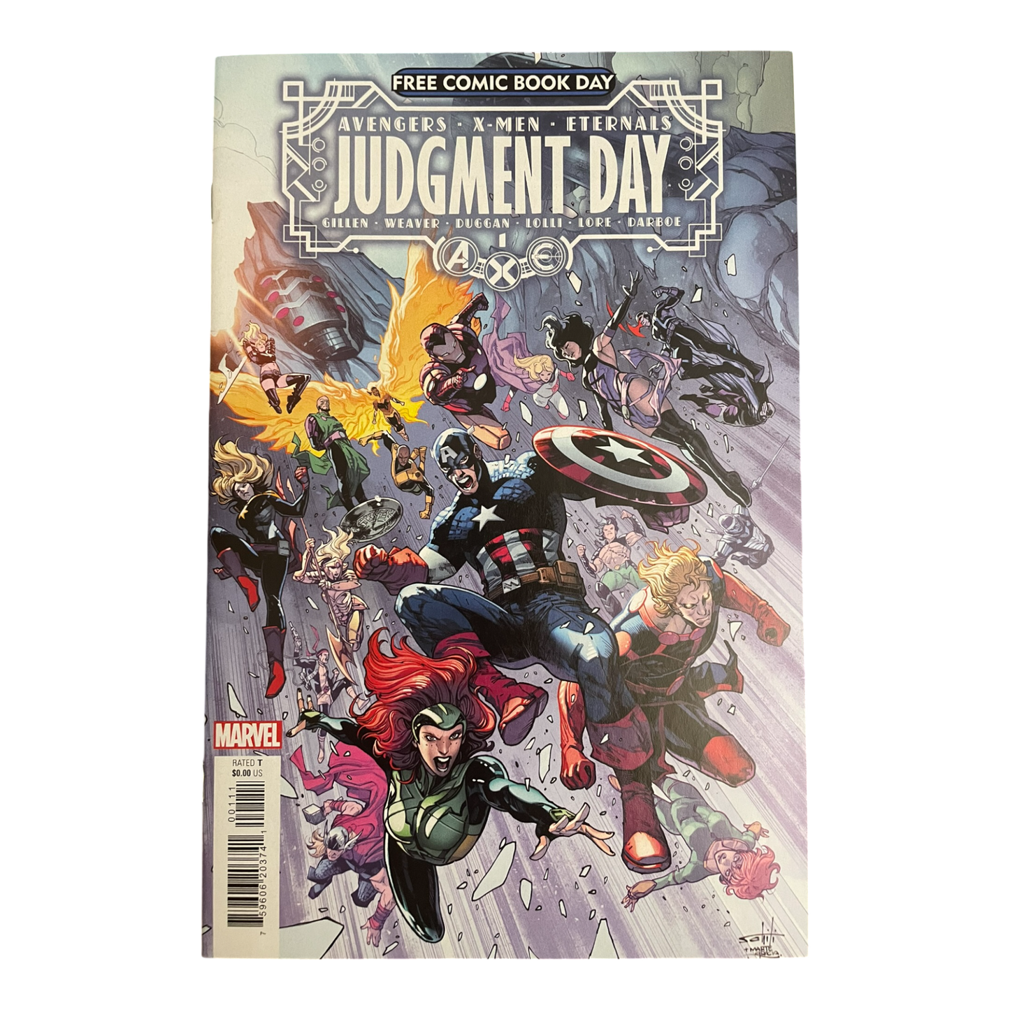 Judgment Day Free Comic Book Day FCBD Avengers X-Men Eternals
