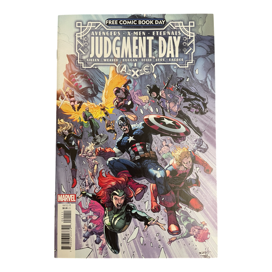 Judgment Day Free Comic Book Day FCBD Avengers X-Men Eternals