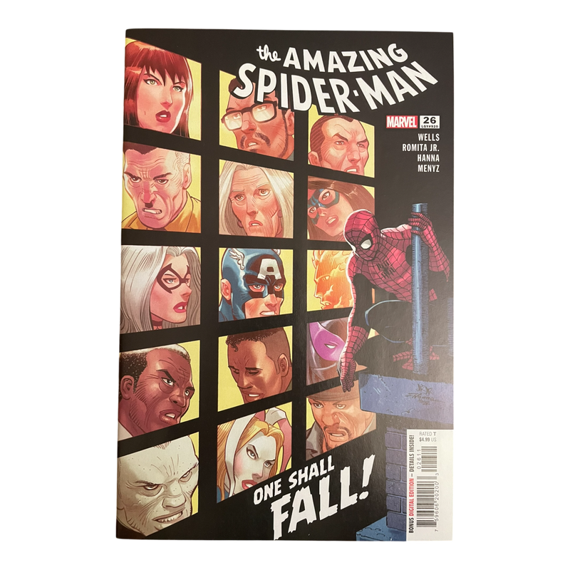 Amazing Spider-Man #26 1st Print Cover A Death Of Ms. Marvel Marvel Comics 2023