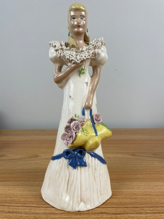 Ynez Ward -California-Pottery- " PAULINE" Prairie Girl Figurine