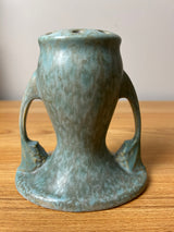 Roseville Tuscany Mottled Green 1927 Vintage Art Deco Pottery Ceramic Flower Frog 66-5