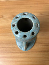 Roseville Tuscany Mottled Green 1927 Vintage Art Deco Pottery Ceramic Flower Frog 66-5