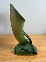 Roseville Dogwood Green 1920 vintage Art Pottery Ceramic Bud Vase