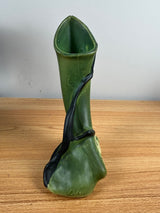 Roseville Dogwood Green 1920 vintage Art Pottery Ceramic Bud Vase
