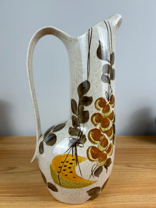 1950’s Red Wing Tampico 64oz Watermelon Grapes Cantaloupe Water Win Pitcher