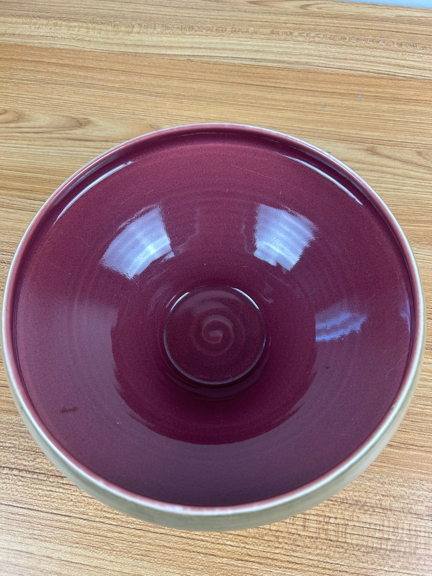 VINTAGE ROOKWOOD ART POTTERY 1921 CENTERPIECE BOWL 2256B VASE PURPLE SWIRL DECO