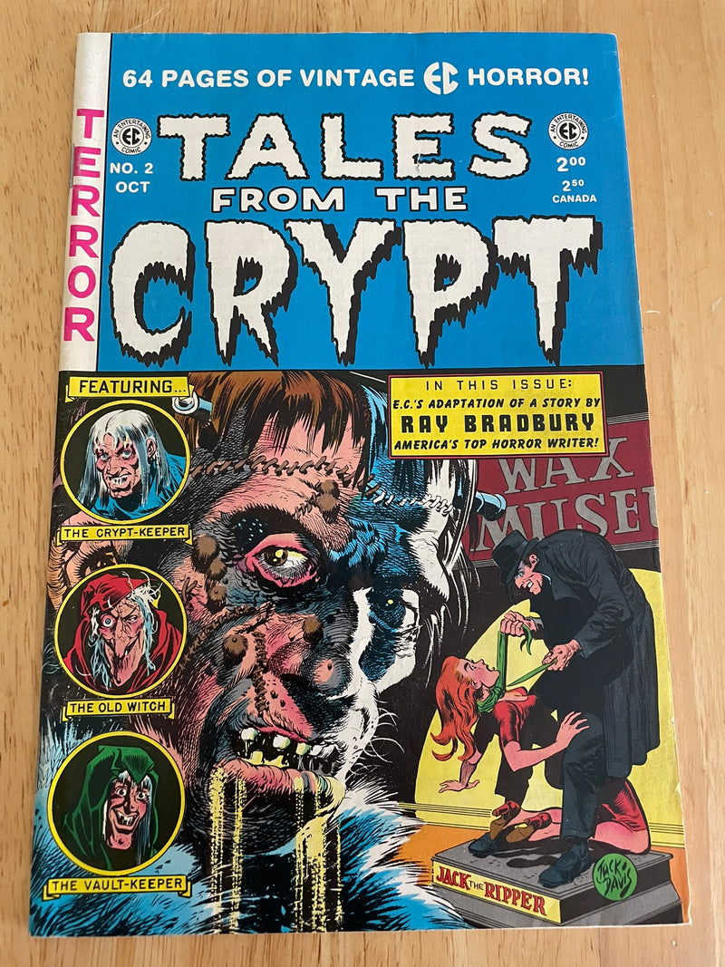 Tales From The Crypt # 2 1991 EC Late Copper-Age Bizarre Horror 64 pgs.