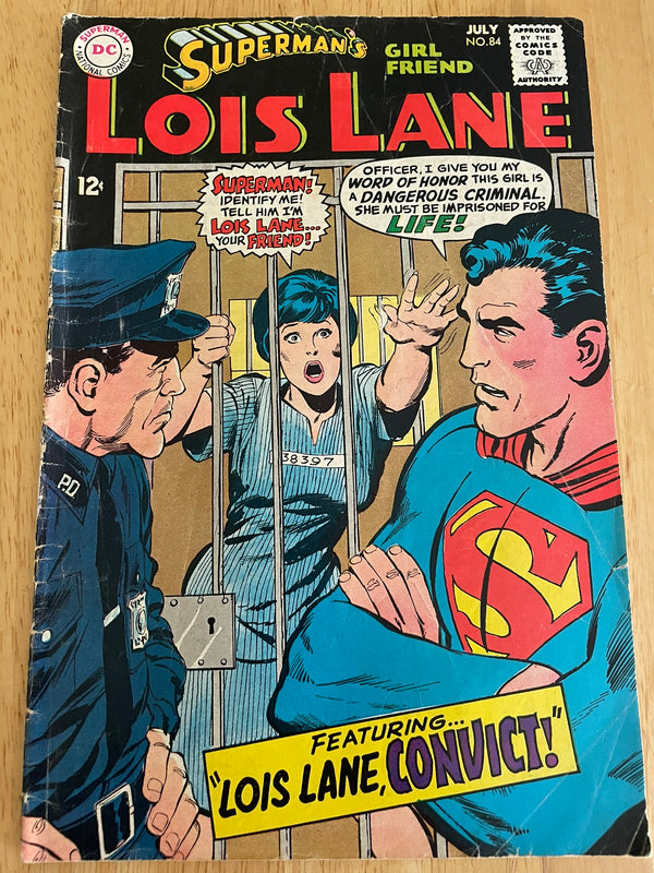 Superman's Girlfriend Lois Lane #84 (DC 1968) Neal Adams Bronze Age