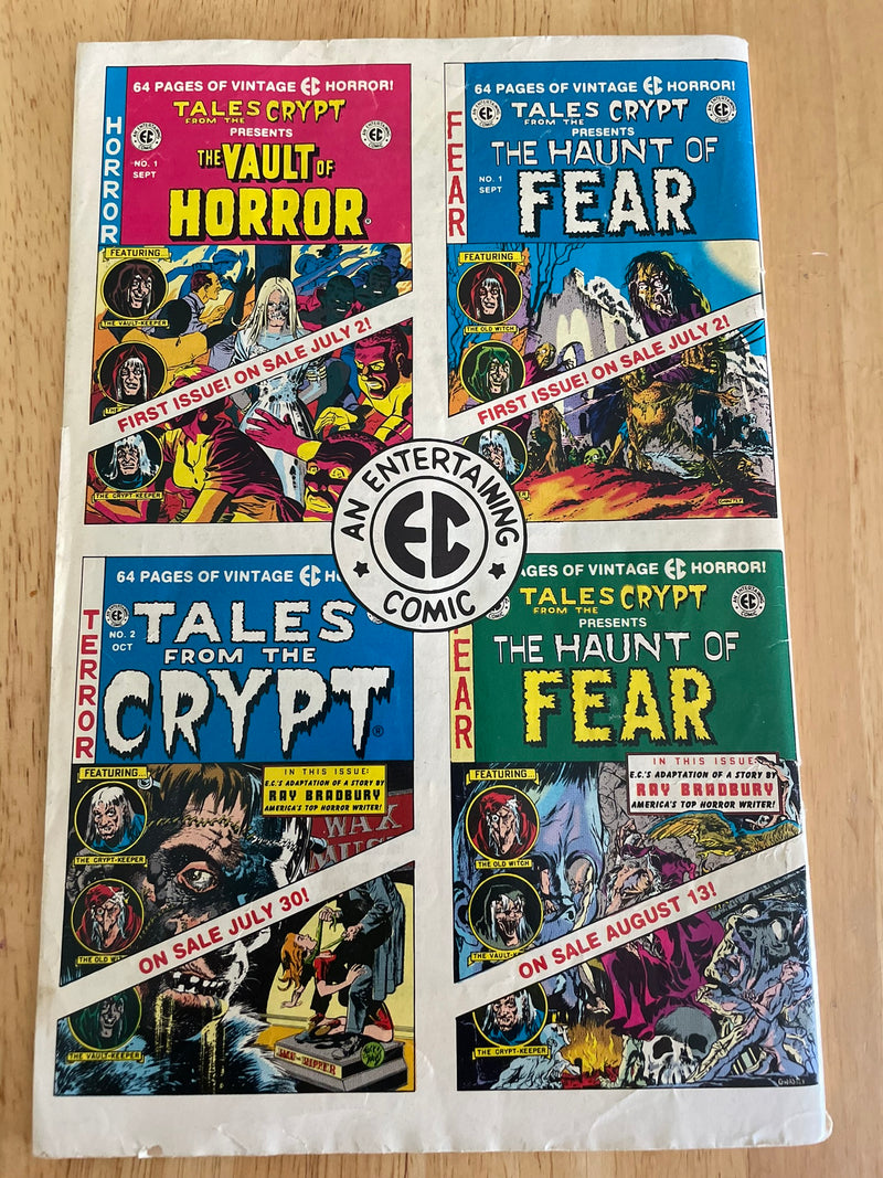 Tales From The Crypt # 1 1991 EC Late Copper-Age Bizarre Horror 64 pgs.