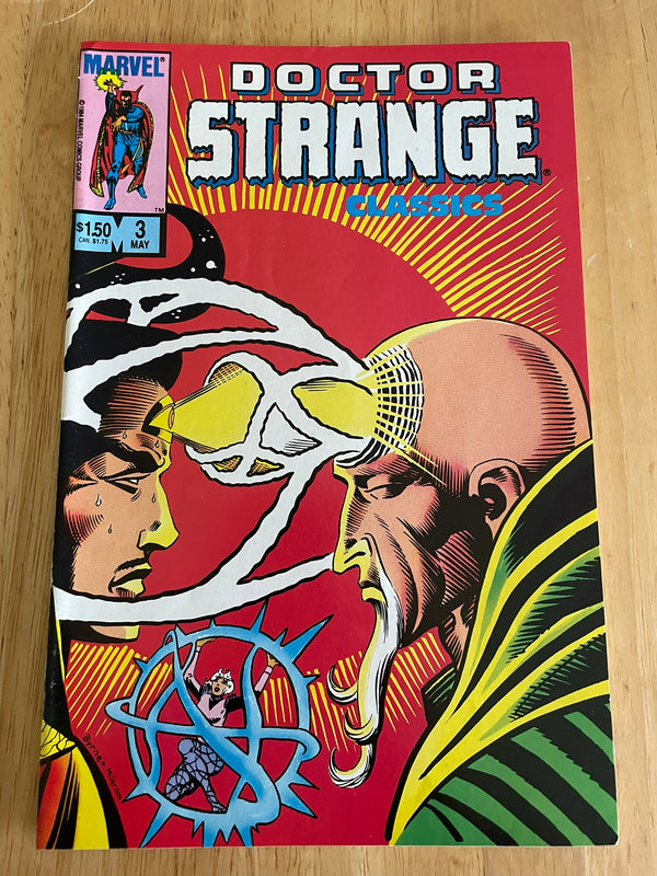 DOCTOR STRANGE CLASSICS 3 HIGH GRADE AL MILGROM COVER MARVEL 1983 VINTAGE