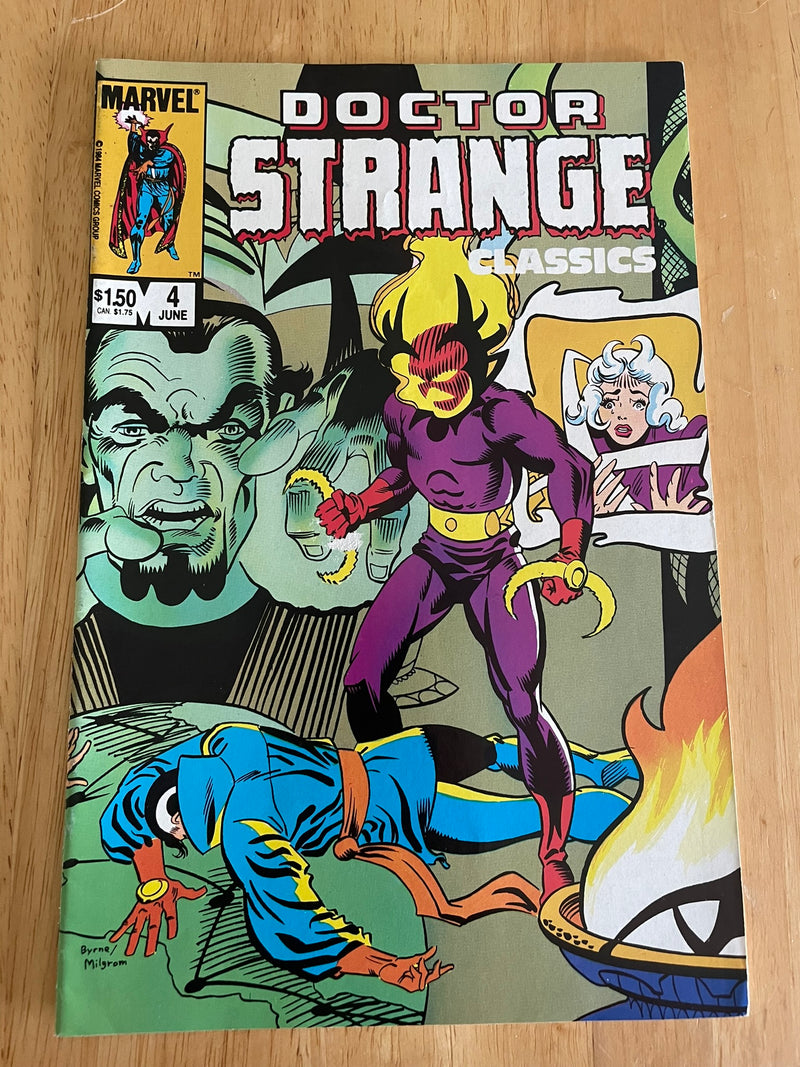 DOCTOR STRANGE CLASSICS # 4 HIGH GRADE MARVEL COMICS 1984 BYRNE COVER