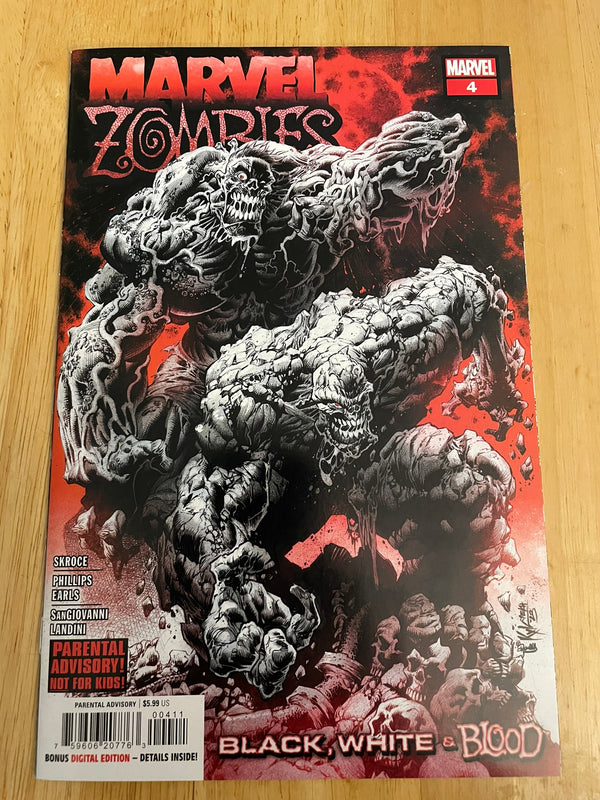 Marvel Zombies Black, White & Blood #4 (2024) NM Marvel Comics 1st Print