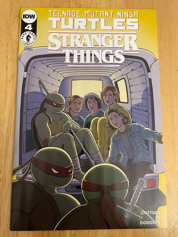 Teenage Mutant Ninja Turtles Stranger Things #4 C Cvr IDW 2023 VF/NM Comics