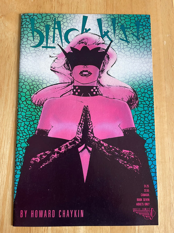 BLACK KISS #7 Howard Chaykin art! VF/+ *WHITE PAGES*