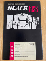 BLACK KISS SECOND ISSUE! #2 Howard Chaykin art! VF/+ *WHITE PAGES*