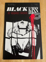 BLACK KISS FIRST ISSUE! #1 Howard Chaykin art! VF/+ *WHITE PAGES*