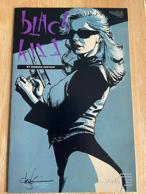 BLACK KISS #9 Howard Chaykin art! VF/+ *WHITE PAGES*