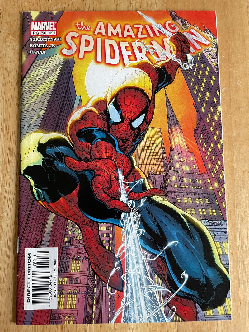 The Amazing Spider-Man #50 (491) J Scott Campbell Cover