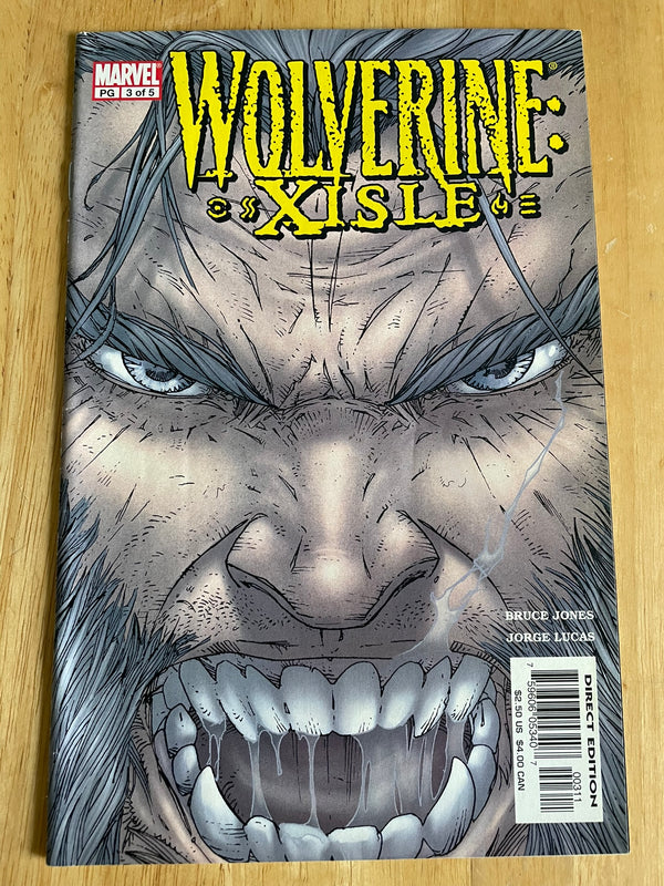 Wolverine: Xisle #3 VF/NM Marvel comics 2003